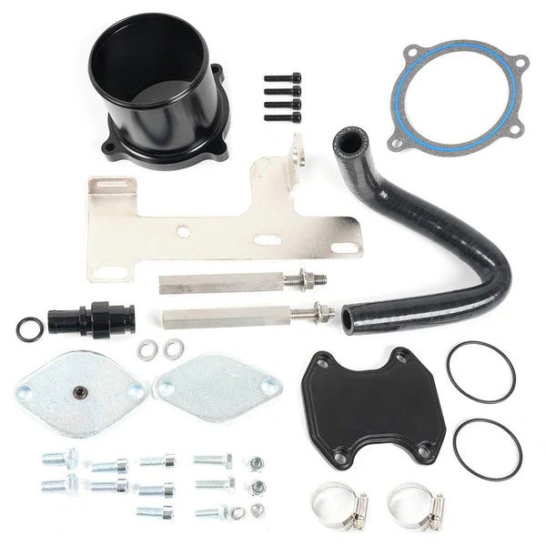 2010-2014 Dodge Ram 6.7L Cummins EGR Cooler Delete Kit with Throttle Valve