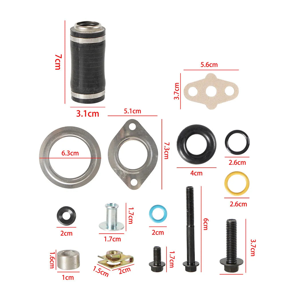 EGR Cooler Gasket Kit for 2003-2010 Ford F-250 F-350 F-450 F-550 6.0L Powerstroke