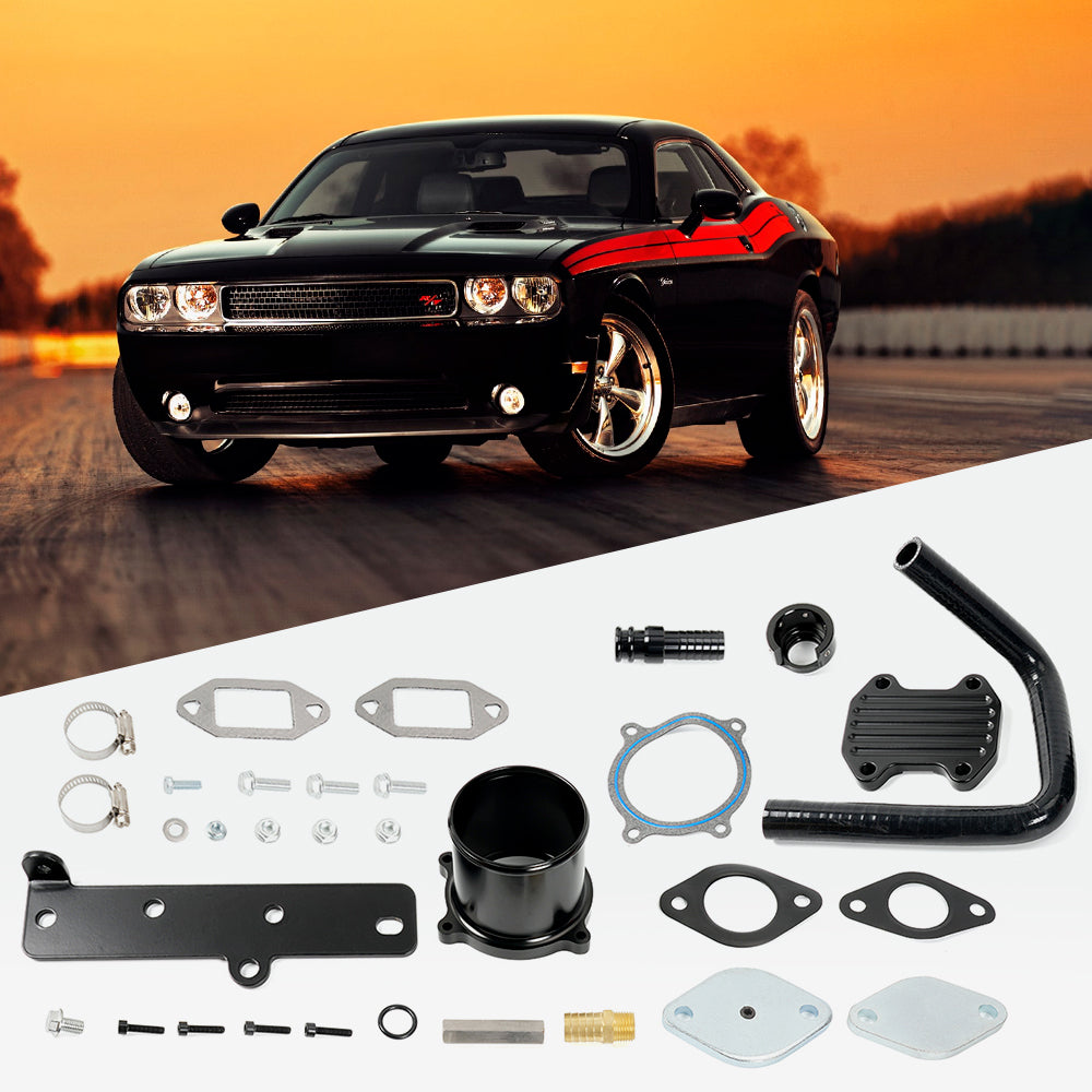 EGR Delete Kit for 2013-2018 Dodge Ram 6.7L Cummins Diesel | with Circulation pipe