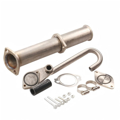 Ford Super Duty 6.0L EGR Cooler Delete Pipe and Isolation Plate Kit
