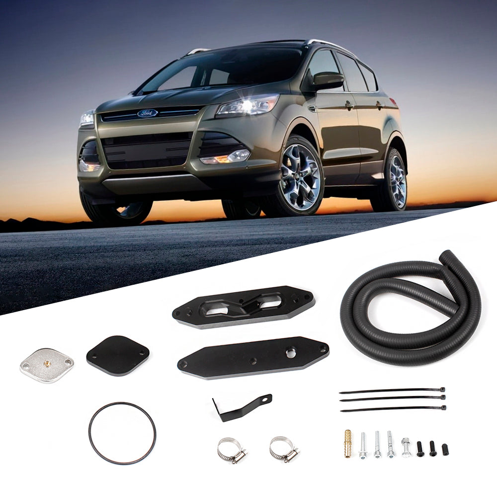 Ford Super Duty 6.7L Powerstroke Block-Off Plate and Hardware Kit